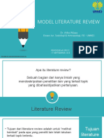 Model Literature Review