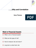 Volatility Correlation Risk Financial Assets