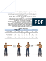 Test: Trunk Rotation Purpose: To Measure Equipment: Ruler, Procedures