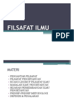 FILSAFAT ILMU