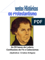 As 95 Teses de Lutero Confissoes de Fe e