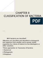 2. Chapter II Classification of bacteria