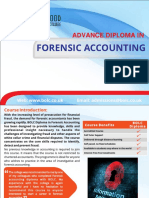 Advance Diploma in Forensic Accounting