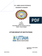 DR A.P.J. Abdul Kalam Technical University Lucknow: Uttam Group of Institutions