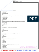 8 - ITI Fitter Question Paper, NCVT ITI Fitter Sample Model Paper PDF 2019