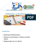 Mathematics in The Modern World: By: Janice A. Hernandez