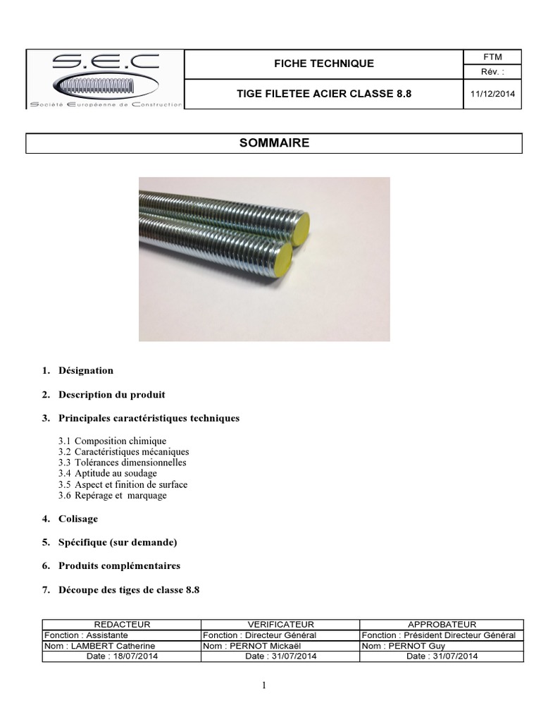 fiche-technique-tige-filet-e-8-8-pdf-acier-mat-riaux-de-construction
