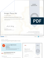 Sirigiri Tarun Sai: Coursera