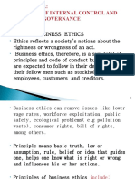 BUSINESS ETHICS CODE GUIDE