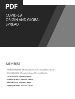 COVID Origin and Global Spread