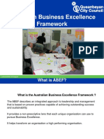 Australian Business Excellence Framework: Last Modified: 28 August