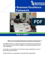 Australian BE Framework 1