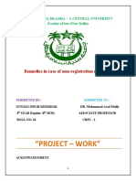 "Project - Work": Remedies in Case of Non-Registration of The FIR