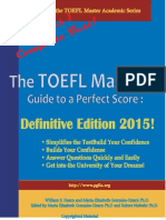 The TOEFL Master's Guide to a Perfect Score Definitive Edition 2015 - PDF Room