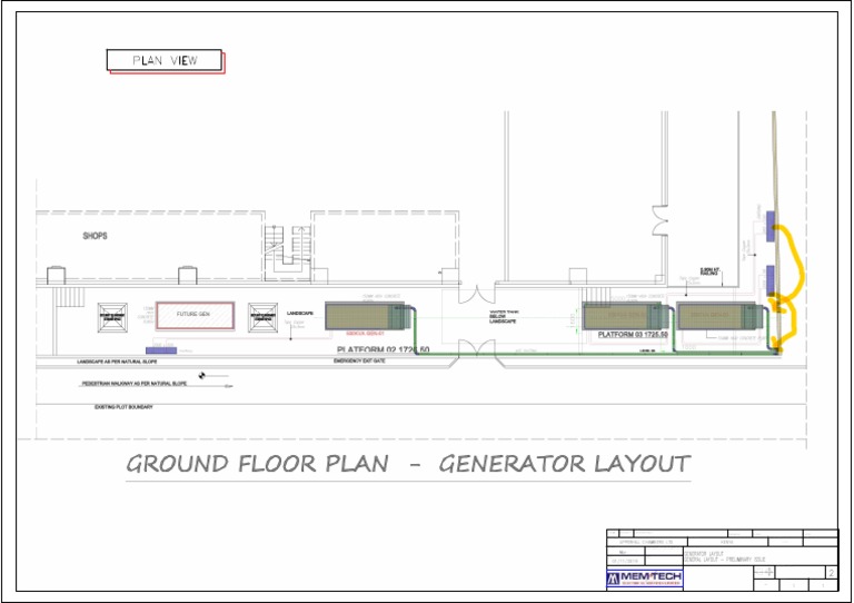 Generator Layout Preliminary Issue | PDF