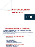 1 Role and Function of Architects