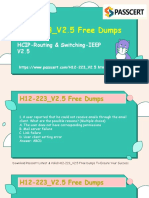 H12-223 - V2.5 HCIP-Routing & Switching-IEEP V2.5 Exam Dumps