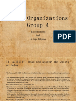 Rizal Organizations Group 4: La Solidaridad and La Liga Filipina