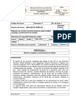 Primera Guia de Laboratorio de Señales y Sistemas 2021 I