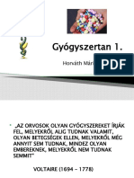 1. Gyógyszertan