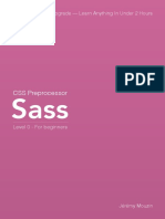 Brain Upgrade - Learn Sass in Under 2 Hours
