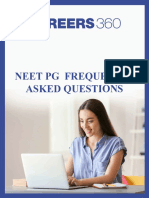 Careers360: Neet PG Frequently Asked Questions
