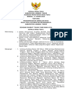 Peraturan Desa No 6 Tahun 2020 Tentang Pengoprasian Ambulan Desa Teko 74ouep 6 Perdes No 6 TH 2020 Pengoperasian Ambulan PDF