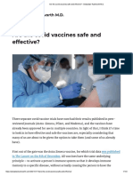 Are the Covid Vaccines Safe and Effective