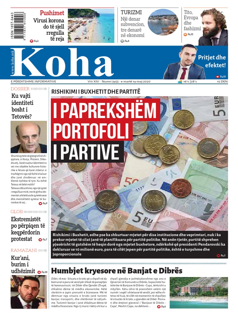 Gazeta Koha WWW Koha.mk 19052020 PDF