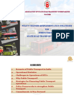 Policy Changes &implementation Strategies FOR Strengthening State Road Transport Undertakings