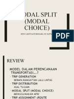 Hout 10_ Modal Split