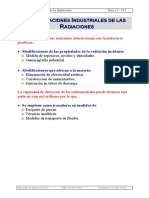 Aplicacaciones Industriales de Las Radiaciones