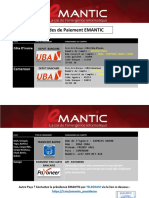 Modes de Paiement EMANTIC Doc Officiel