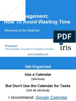 Time+Management +How+to+Avoid+Wasting+Time