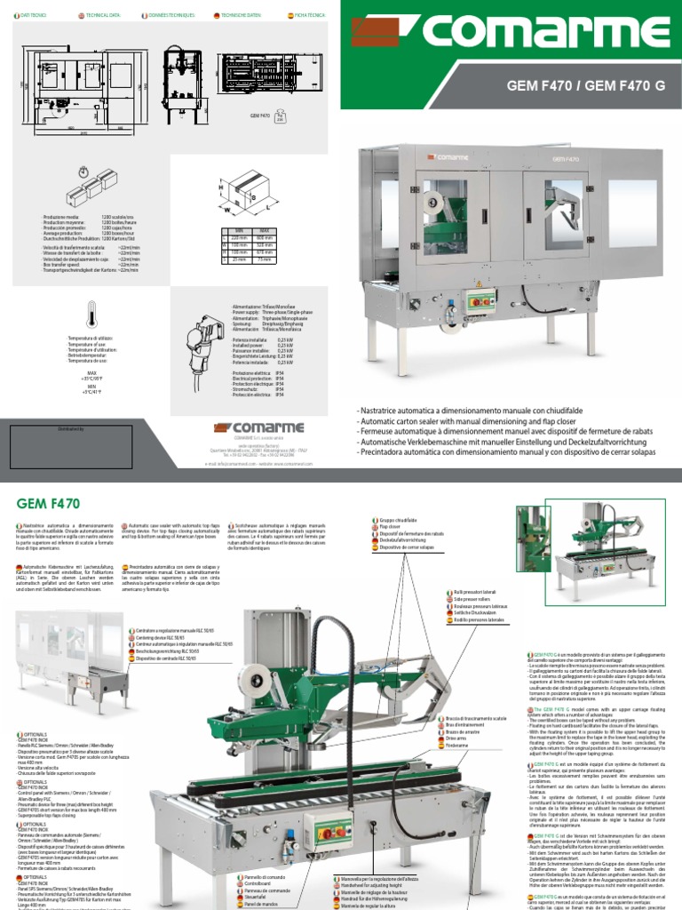 Gem F470 | PDF