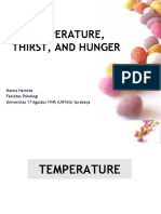 Bio - Temperature, Thrist and Hunger