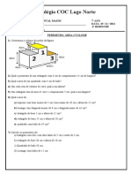 Perímetro, Área e Volume