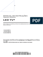 Smart Tv Lg 32lm625bpsb - Manual de Instruções
