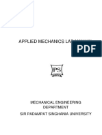 Flywheel Lab Manual