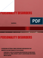 Personality Disorders