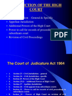 Jurisdiction - High Court