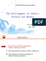 The Development of China 'S Natural Gas Market: China National Petroleum Corporation