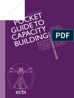 Pocket Guide To Capa City Buildin G: Fo R Cli M Ate C H An G E