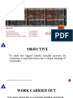 Investigation of Overburden: Dump and Its Influence in Reopening of Suspended Iron Ore Mining Activity - A Case Study