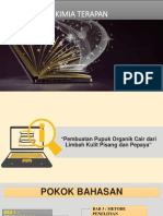 Contoh Pupuk Limbah Kulit Pisang Dan Pepaya