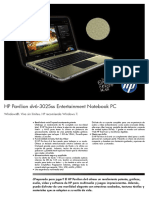 HP Pavilion dv6-3025ss Entertainment Notebook PC