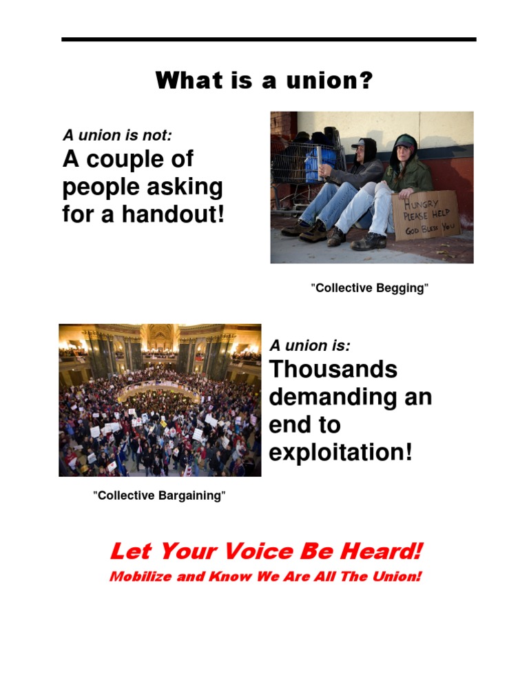 What Is A Union? | PDF | Social Science