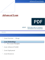 Advanced Lean Training Manual Methodology