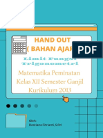 Bahan Ajar Handout Limit