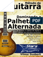 Metodo de Guitarra Dominando A Palhetada Alternada e Book